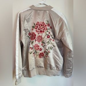 Embroidered Bomber Jacket
